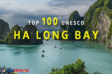 Vịnh Hạ Long lọt top 100 di sản đẹp nhất thế giới của UNESCO