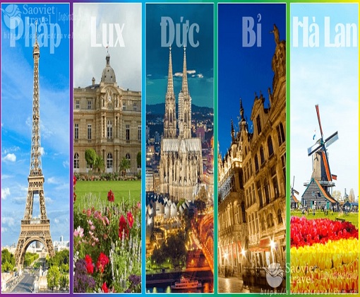 SPECIAL TOUR TOUR IN TET HOLIDAY 2019: HANOI - FRANCE - LUXEMBOURG - GERMANY - BELGIUM - HOLLAND 8 DAYS