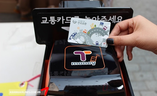 Notes to use T-money card when traveling Korea