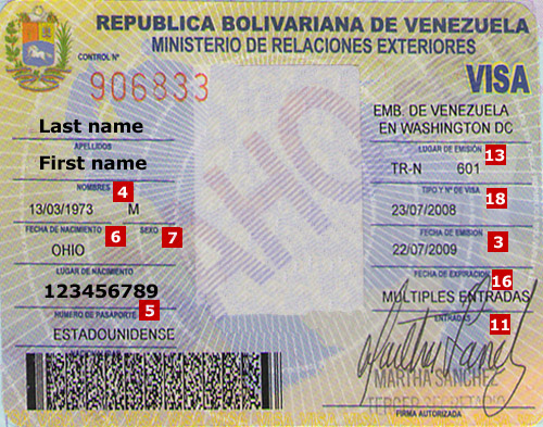 VISA VENEZUELA, THỦ TỤC LÀM VISA ĐI VENEZUELA