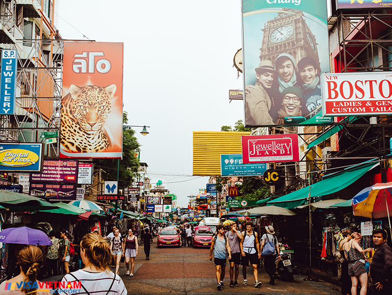 du lịch bangkok - phố cổ