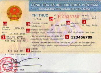 Entry visa 