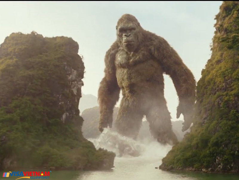 Bối cảnh vịnh Hạ Long trong phim Kong