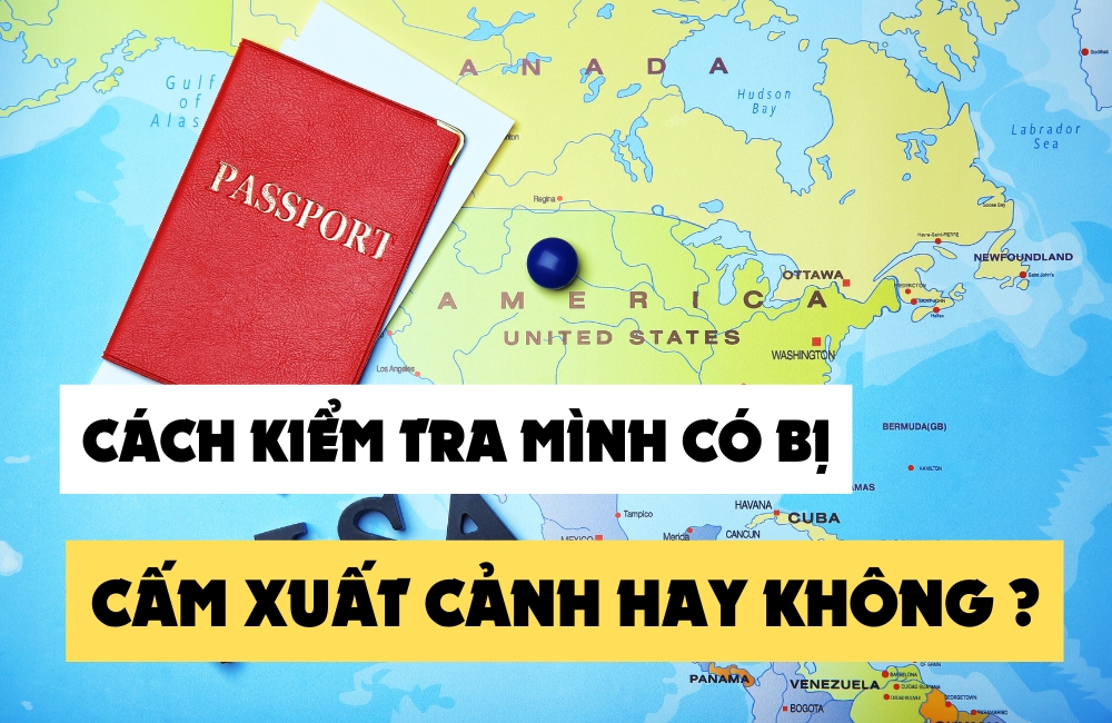 Cách kiểm tra mình có bị cấm xuất cảnh hay không