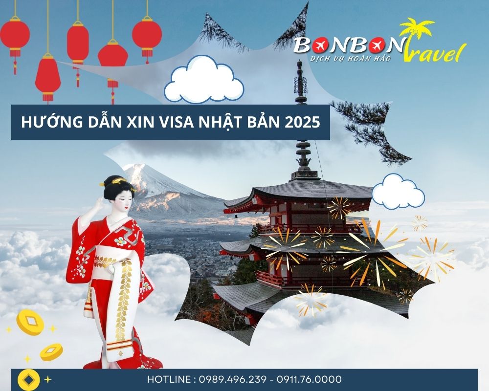 Hồ sơ xin visa du lịch Nhật Bản mới nhất 2025