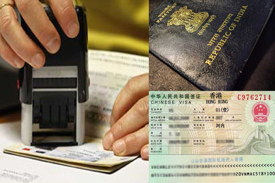 thủ tục xin visa đi trung quốc 2018