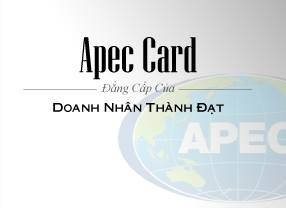 Thẻ Apec doanh nhân thành đạt