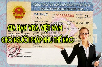Thủ tục xin visa Việt Nam cho người Pháp