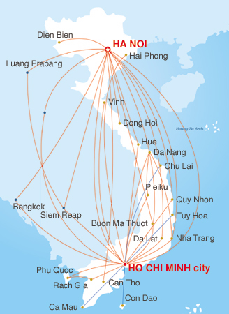 Lịch Bay Vietnam Airlines