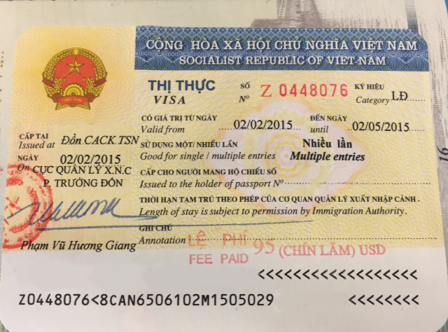 Dịch vụ xin cấp visa thị thực lao động cho người nước ngoài đang ở Việt Nam