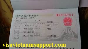 Dịch vụ làm visa Trung Quốc lấy ngay trong ngày uy tín tại Hà Nội