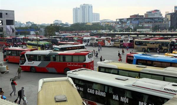 Có 3 trên 7 địa phương đồng ý kết nối xe khách với Hà Nội