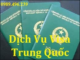 Dịch vụ xin làm visa Trung Quốc (Nhanh Chóng - Giá Rẻ) tại Hà Nội