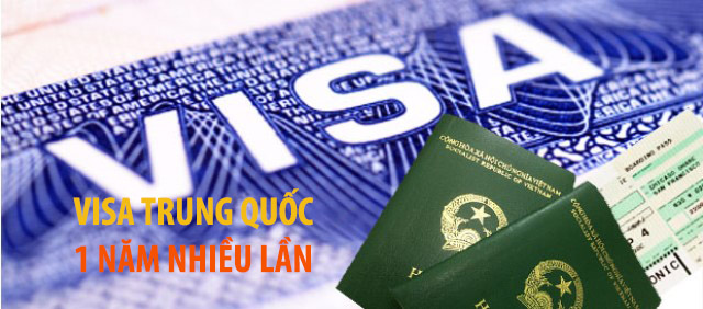 visa trung quốc 1 năm nhiều lần